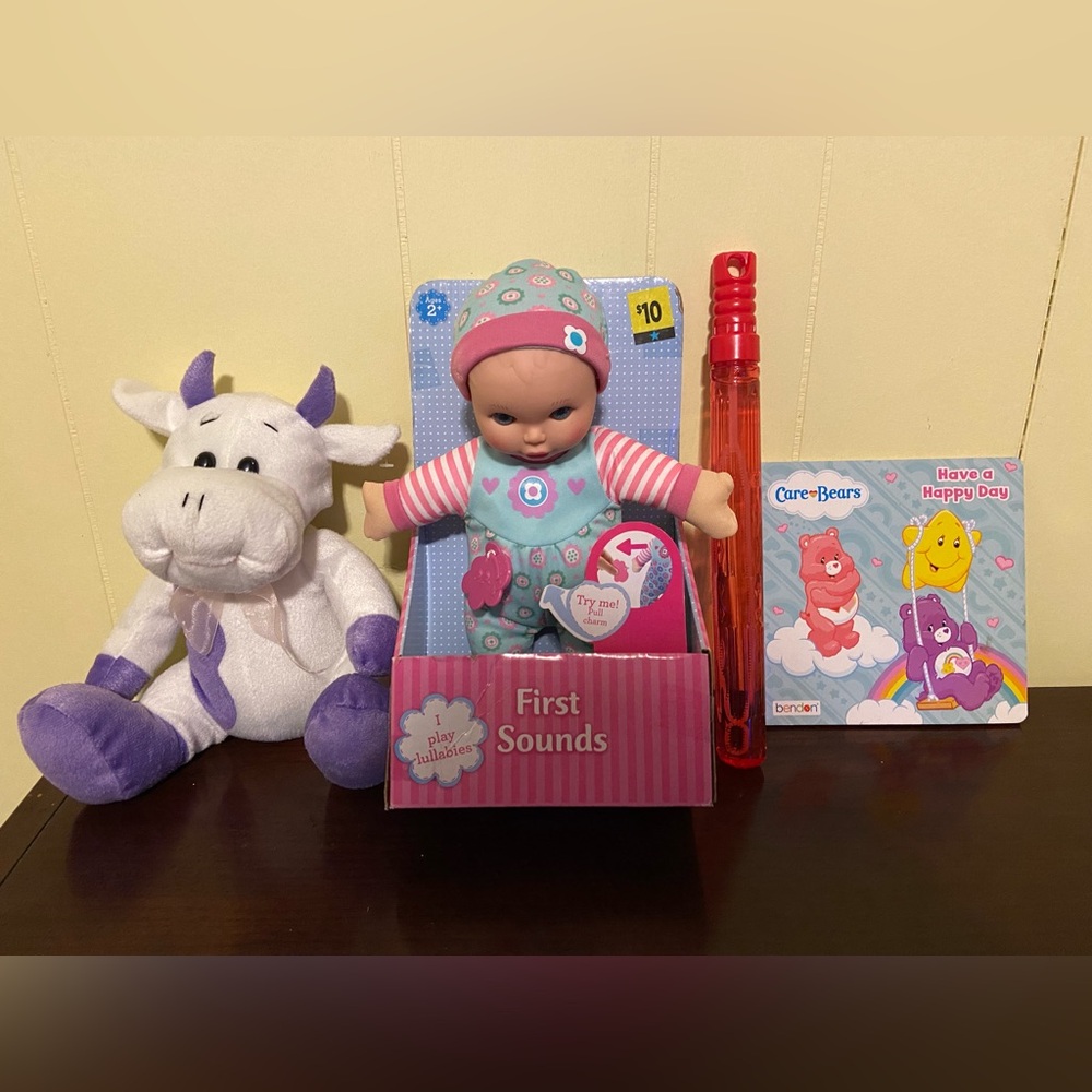 Baby Doll with Sound Feature - Pink and Blue